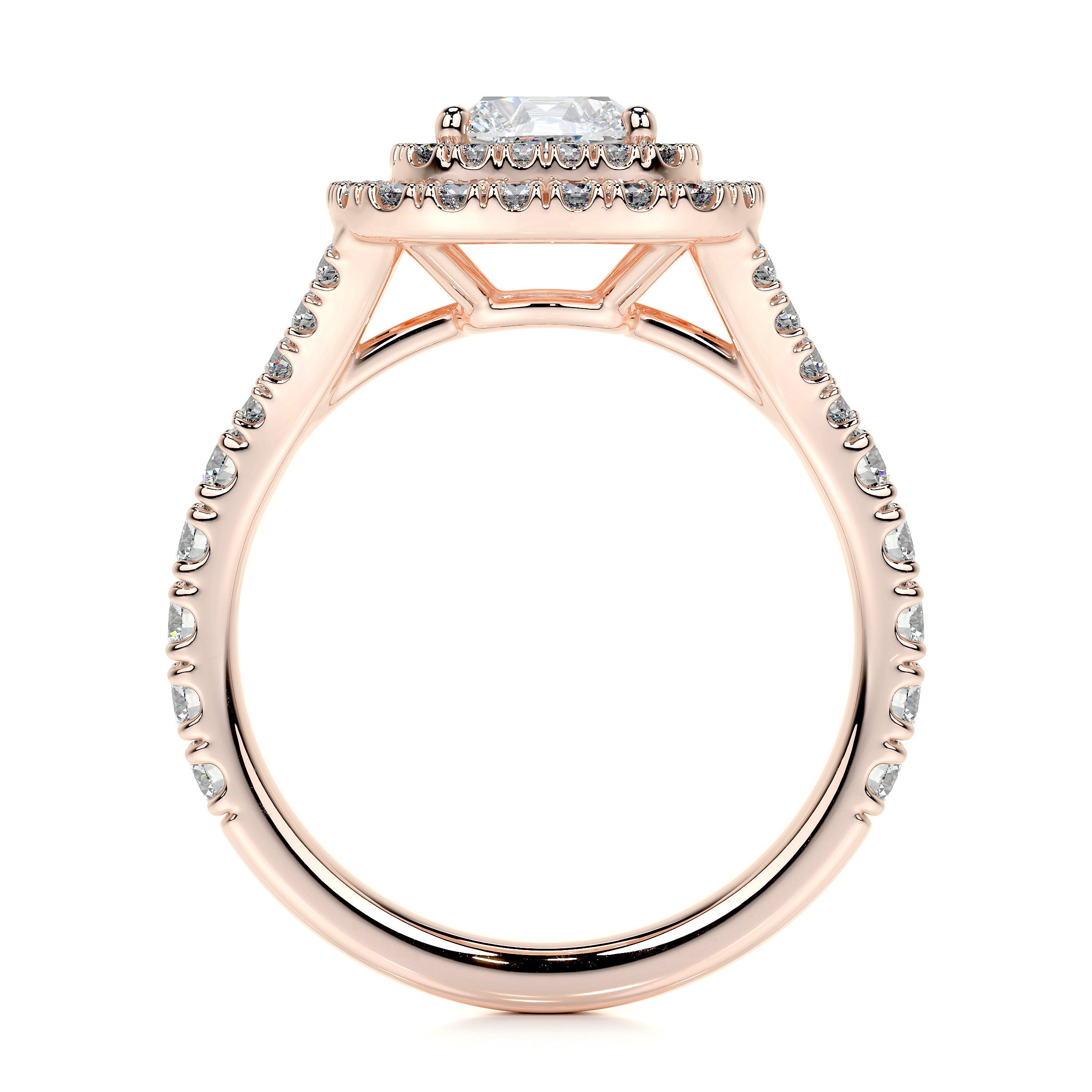 Tina Lab Grown Diamond Ring -14K Rose Gold