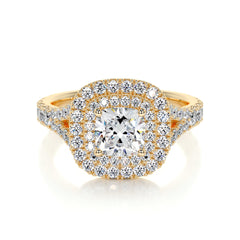Tina Lab Grown Diamond Ring -18K Yellow Gold