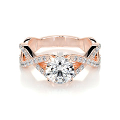 Emery Lab Grown Diamond Ring -14K Rose Gold