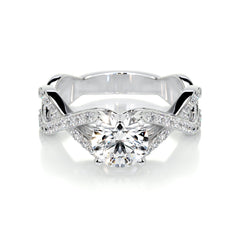 Emery Lab Grown Diamond Ring -Platinum