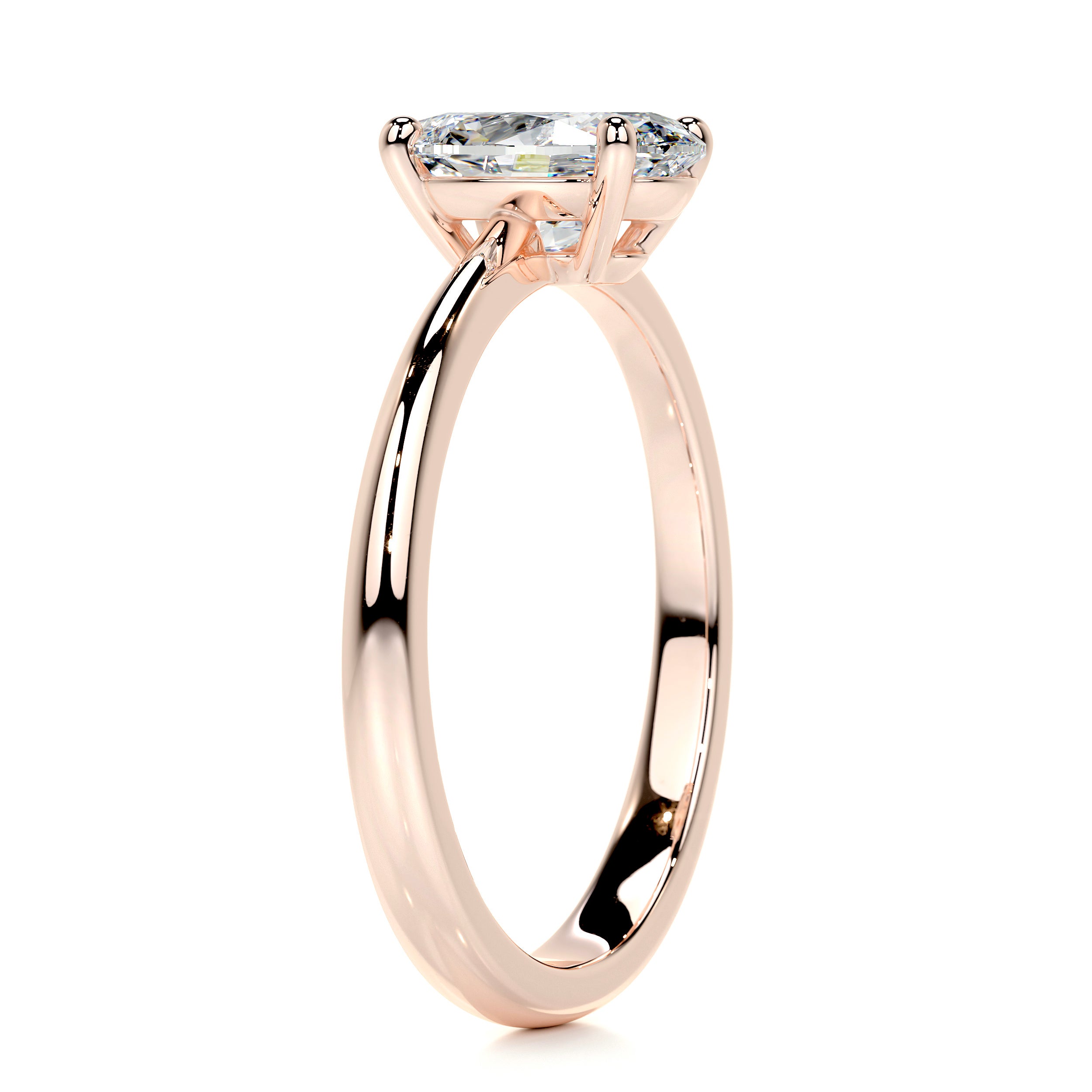 Julia Diamond Engagement Ring -14K Rose Gold