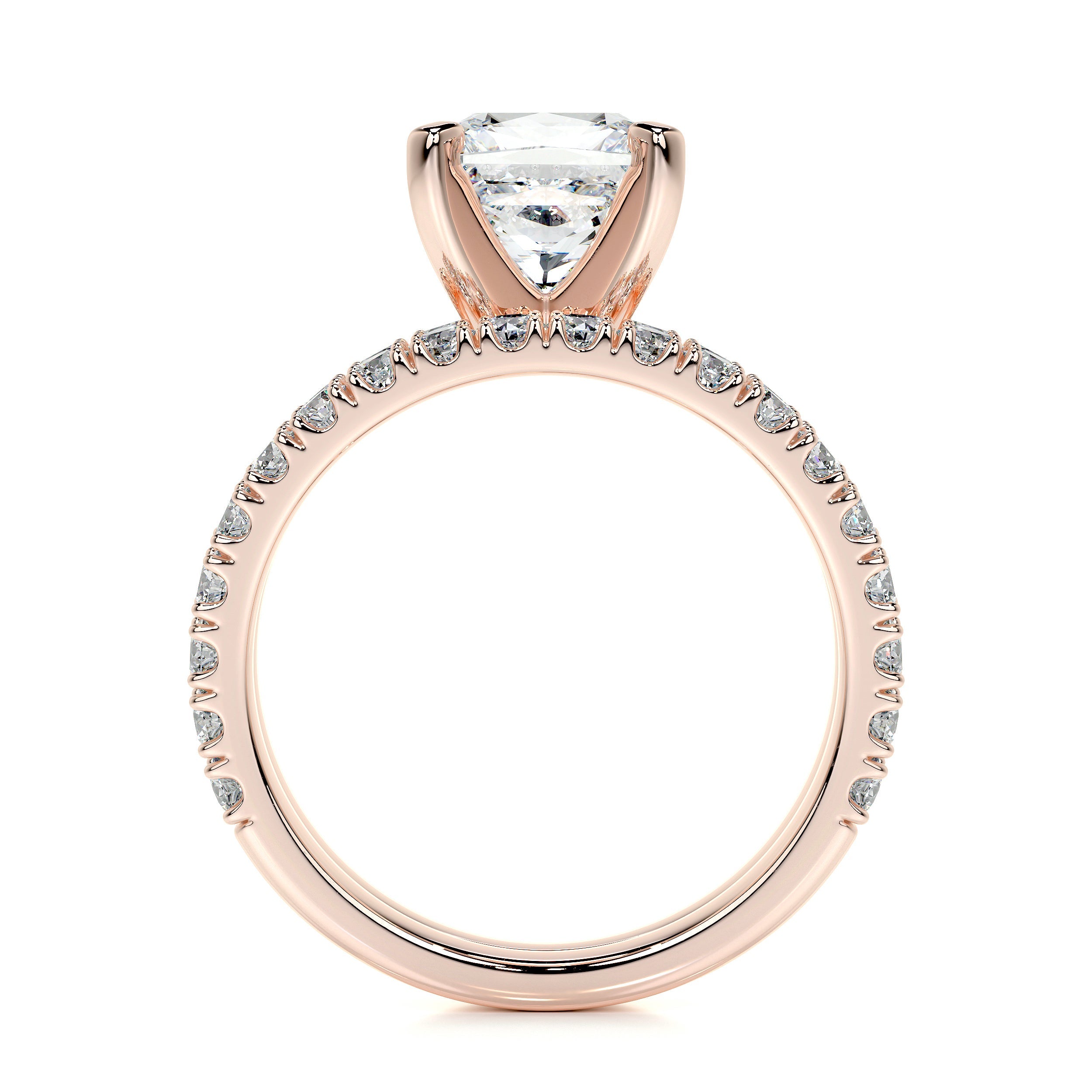 Blair Lab Grown Diamond Bridal Set   (2.5 Carat) -14K Rose Gold