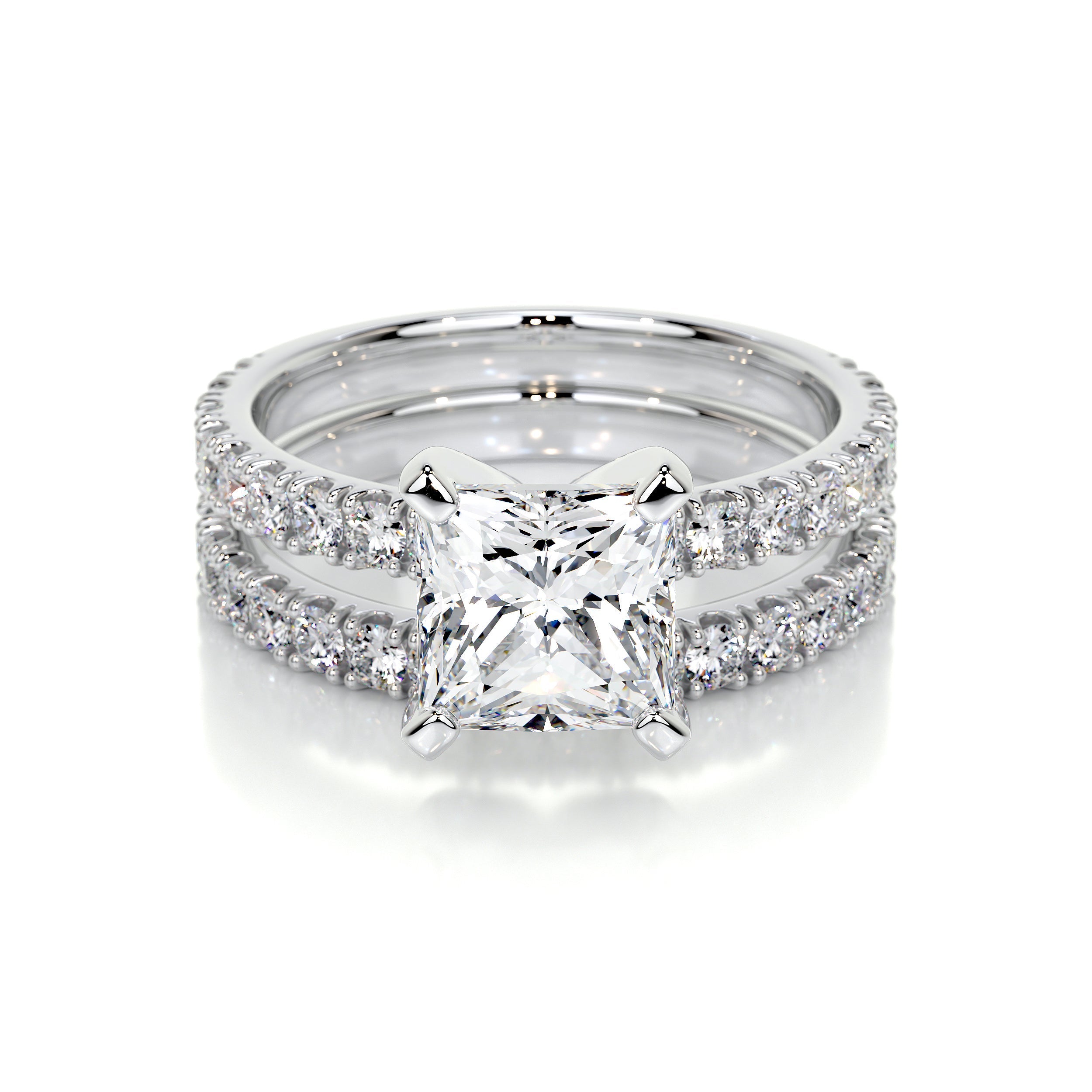 Blair Lab Grown Diamond Bridal Set   (2.5 Carat) -Platinum