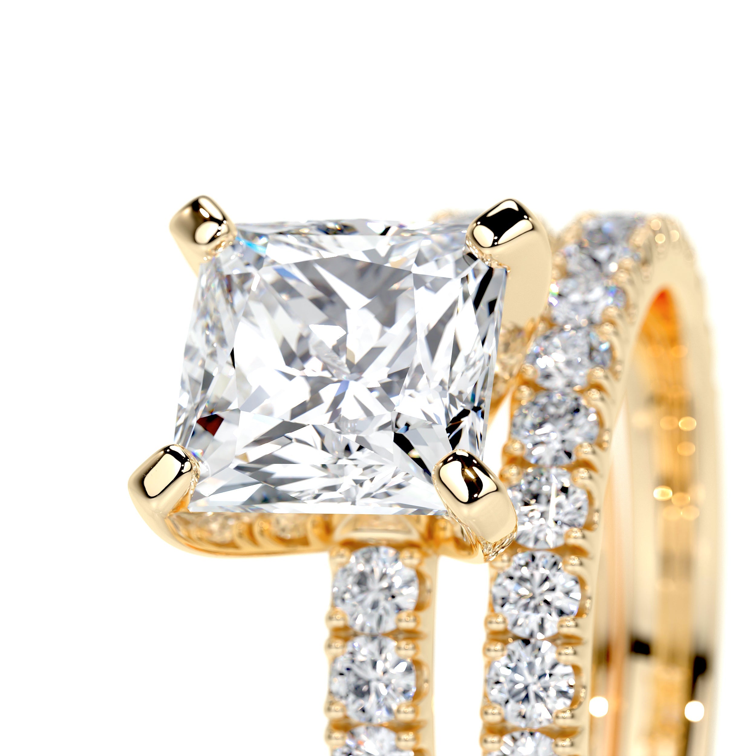 Blair Lab Grown Diamond Bridal Set   (2.5 Carat) -18K Yellow Gold