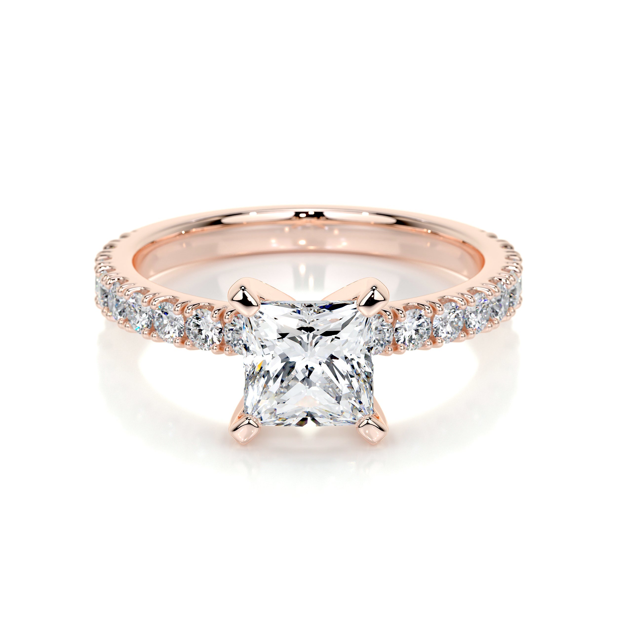 Blair Lab Grown Diamond Ring   (1.5 Carat) -14K Rose Gold