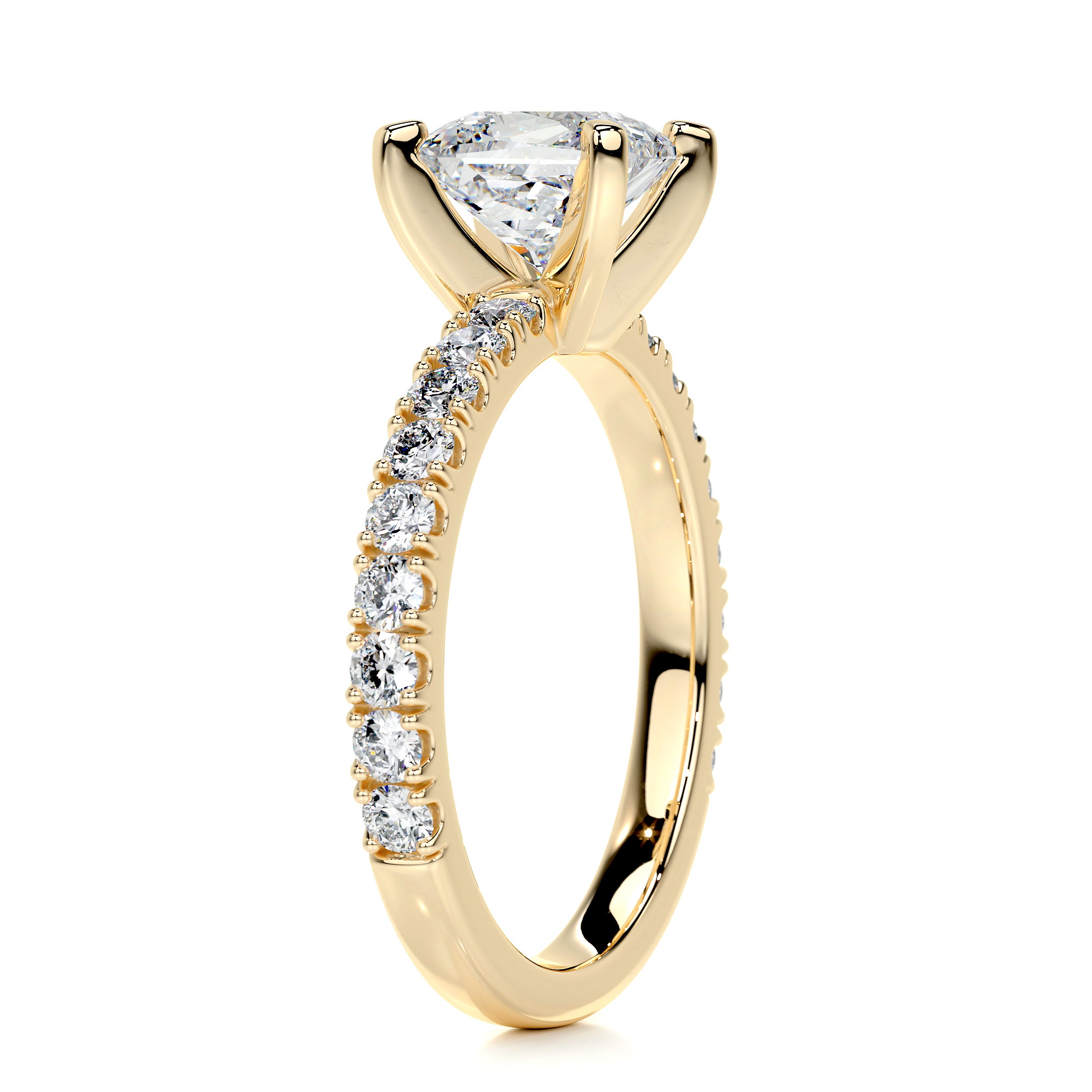Blair Diamond Engagement Ring -18K Yellow Gold