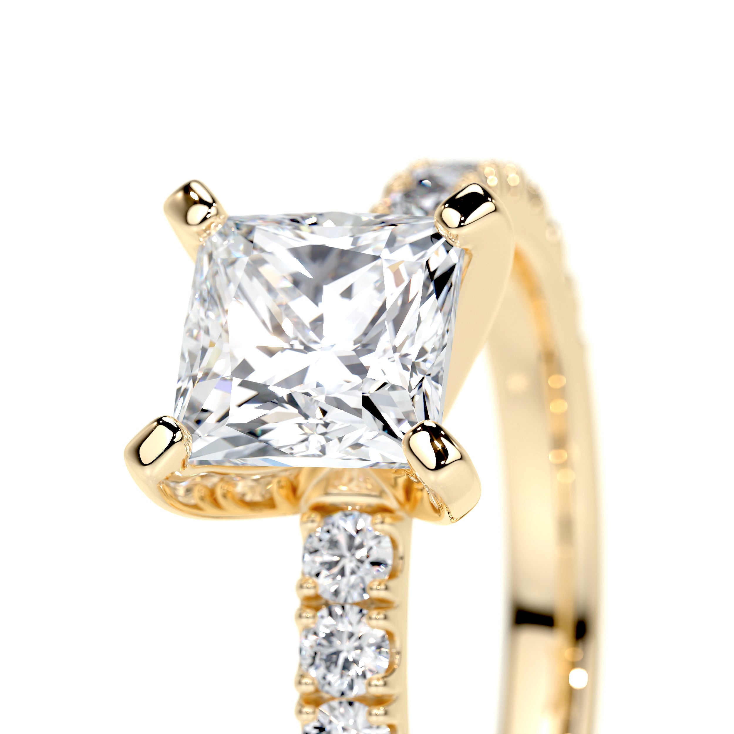 Blair Lab Grown Diamond Ring   (1.5 Carat) -18K Yellow Gold