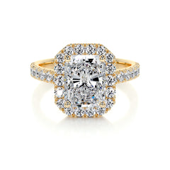 Andrea Lab Grown Diamond Ring -18K Yellow Gold