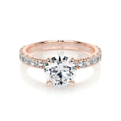 Alison Lab Grown Diamond Ring -14K Rose Gold