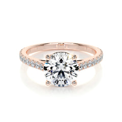 Anna Lab Grown Diamond Ring -14K Rose Gold