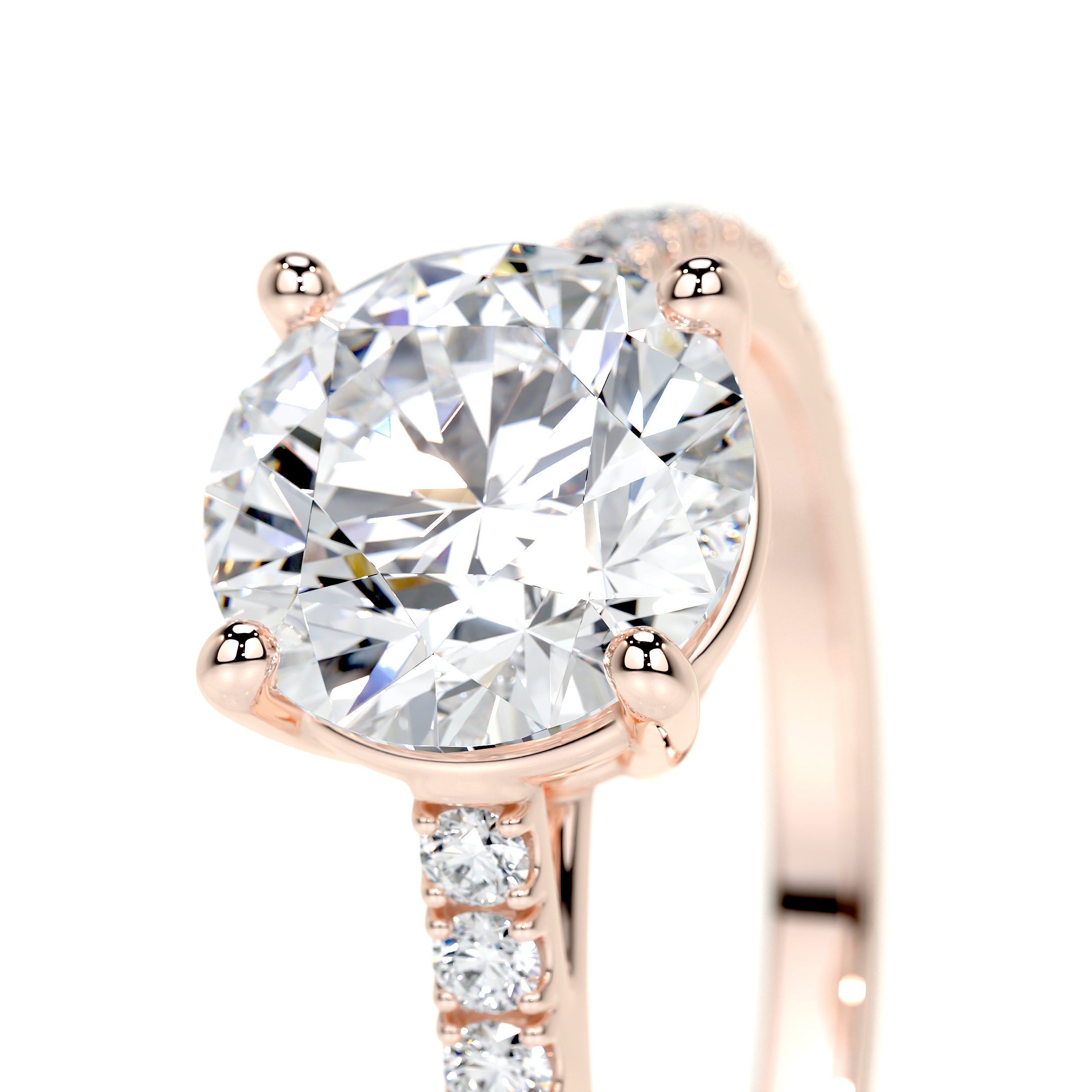 Anna Lab Grown Diamond Ring -14K Rose Gold