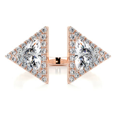 Jade Fashion Diamond Ring (1.5 carat) -14K Rose Gold