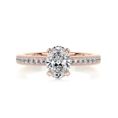 Talia Diamond Engagement Ring -14K Rose Gold