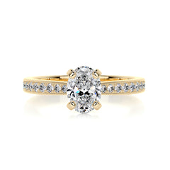 Talia Diamond Engagement Ring -18K Yellow Gold