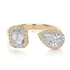 Edith Lab Grown Diamond Wedding Ring (1.2 Carat) -18K Yellow Gold