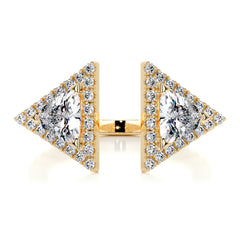 Olivia Fashion Diamond Ring (1 carat) -18K Yellow Gold