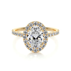 Maria Lab Grown Diamond Ring - 18K Yellow Gold