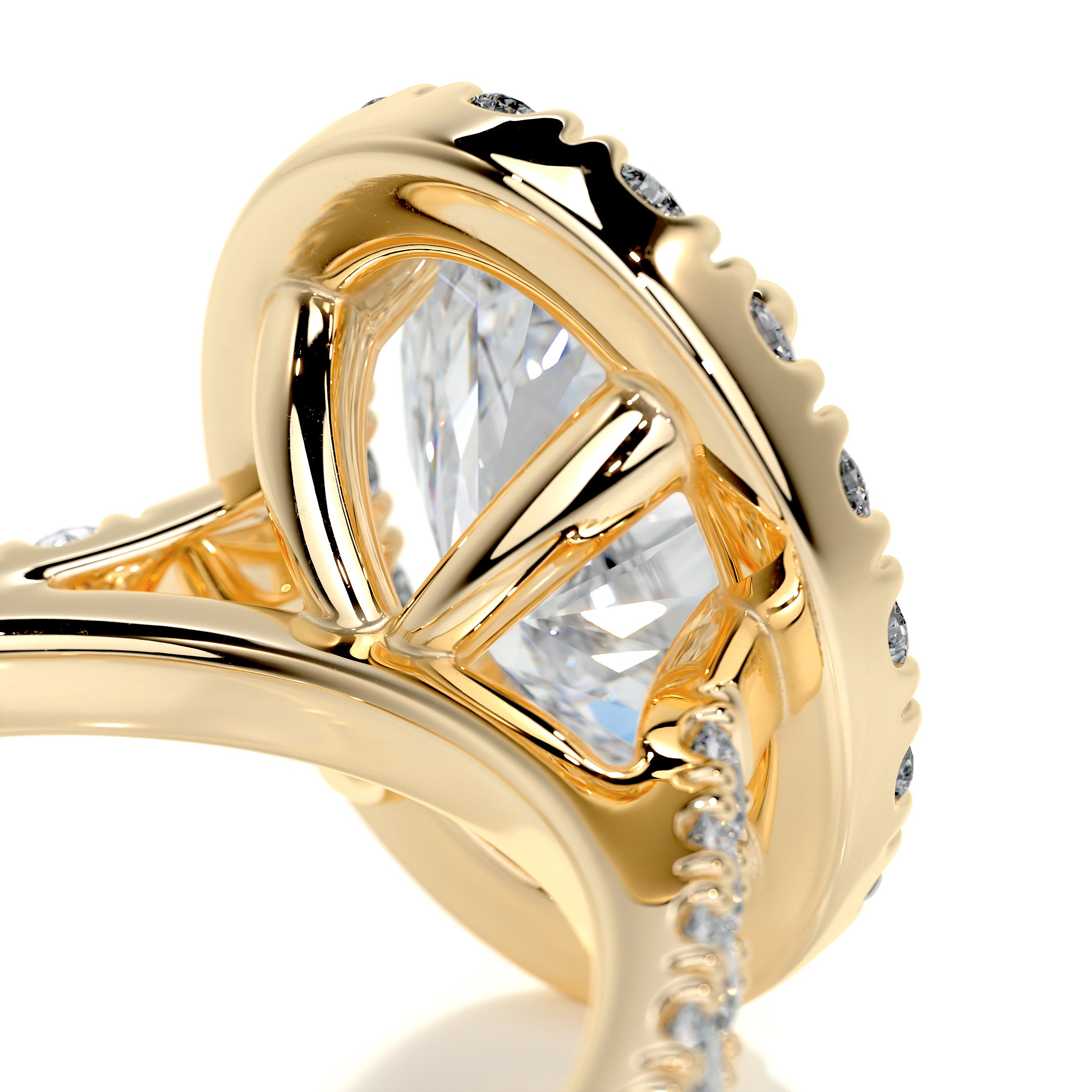 Maria Diamond Engagement Ring - 18K Yellow Gold