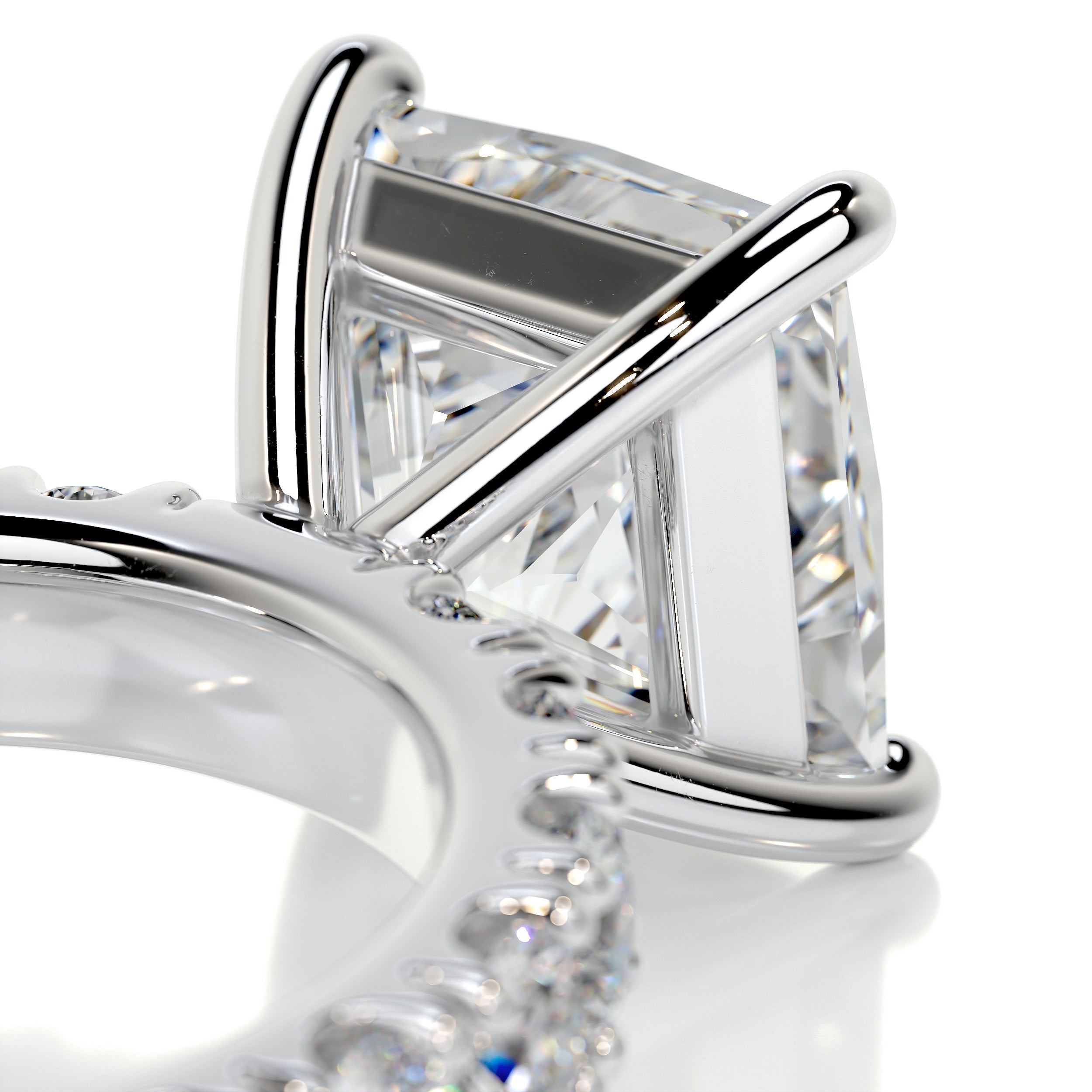 Molly Diamond Engagement Ring   (3.5 Carat) -Platinum