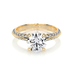 Ariana Lab Grown Diamond Ring -18K Yellow Gold