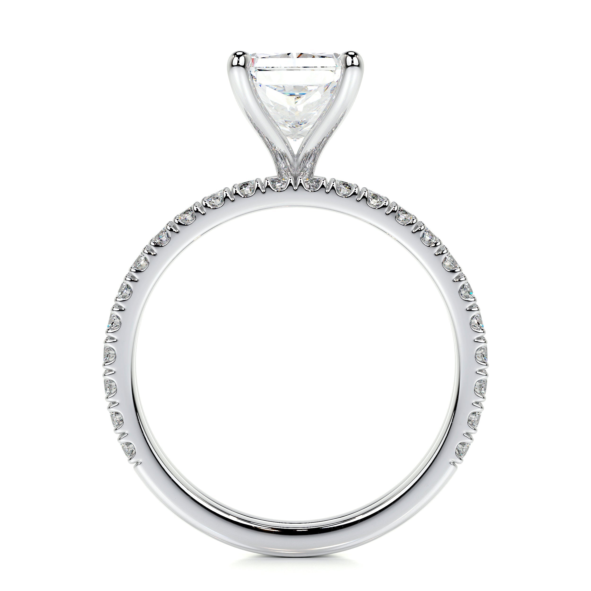 Audrey Lab Grown Diamond Bridal Set   (2.5 Carat) -Platinum