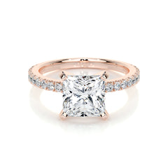 Stephanie Lab Grown Diamond Ring -14K Rose Gold