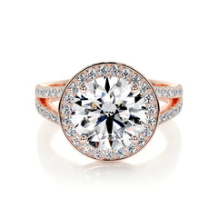 Camilla Lab Grown Diamond Ring -14K Rose Gold