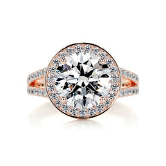 Camilla Diamond Engagement Ring -14K Rose Gold