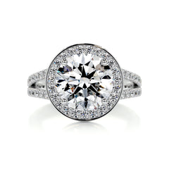Camilla Diamond Engagement Ring -14K White Gold