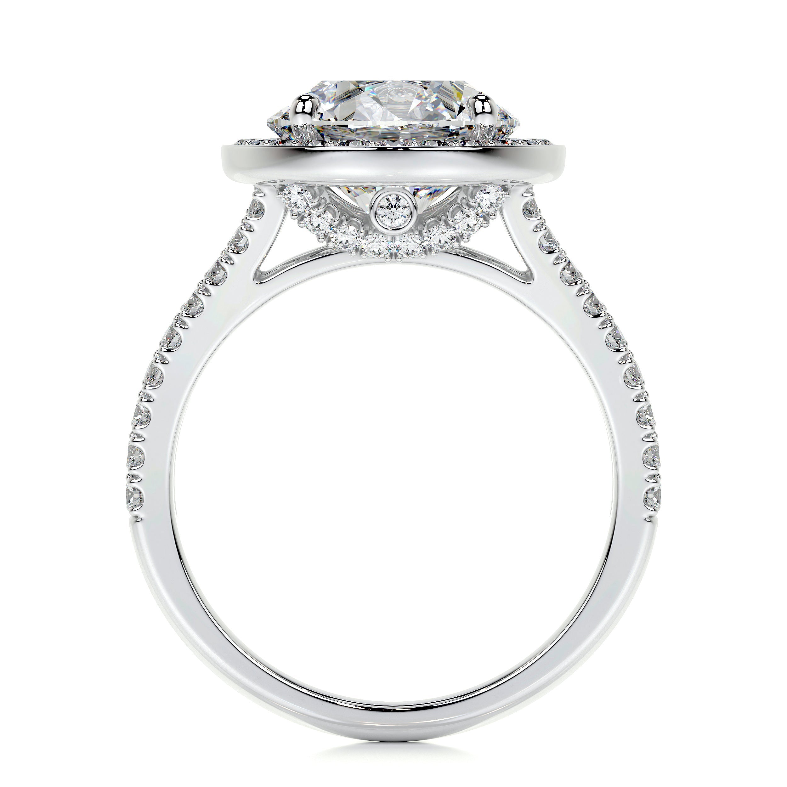 Camilla Lab Grown Diamond Ring   (2.75 Carat) -Platinum