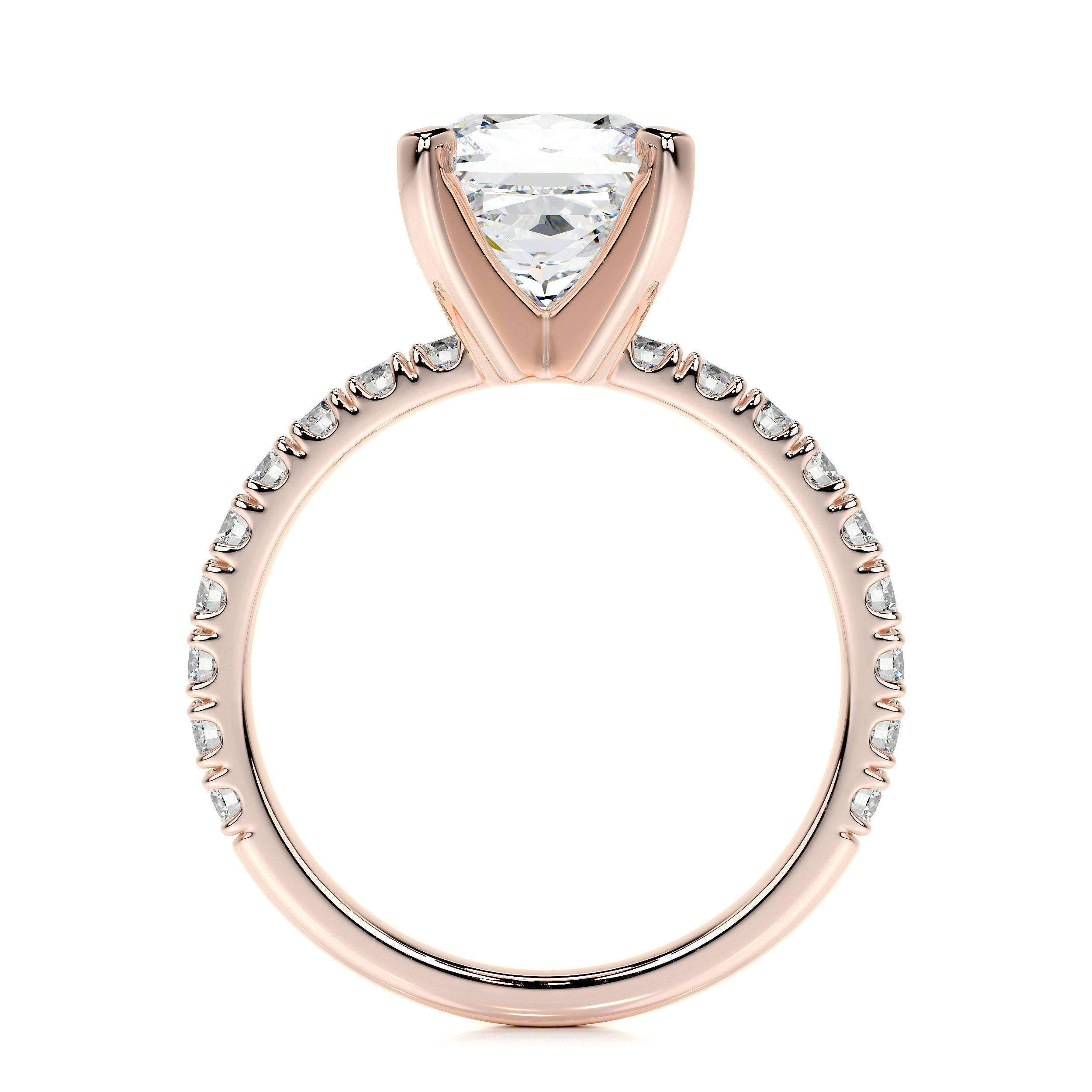 Blair Lab Grown Diamond Ring   (2.5 Carat) -14K Rose Gold