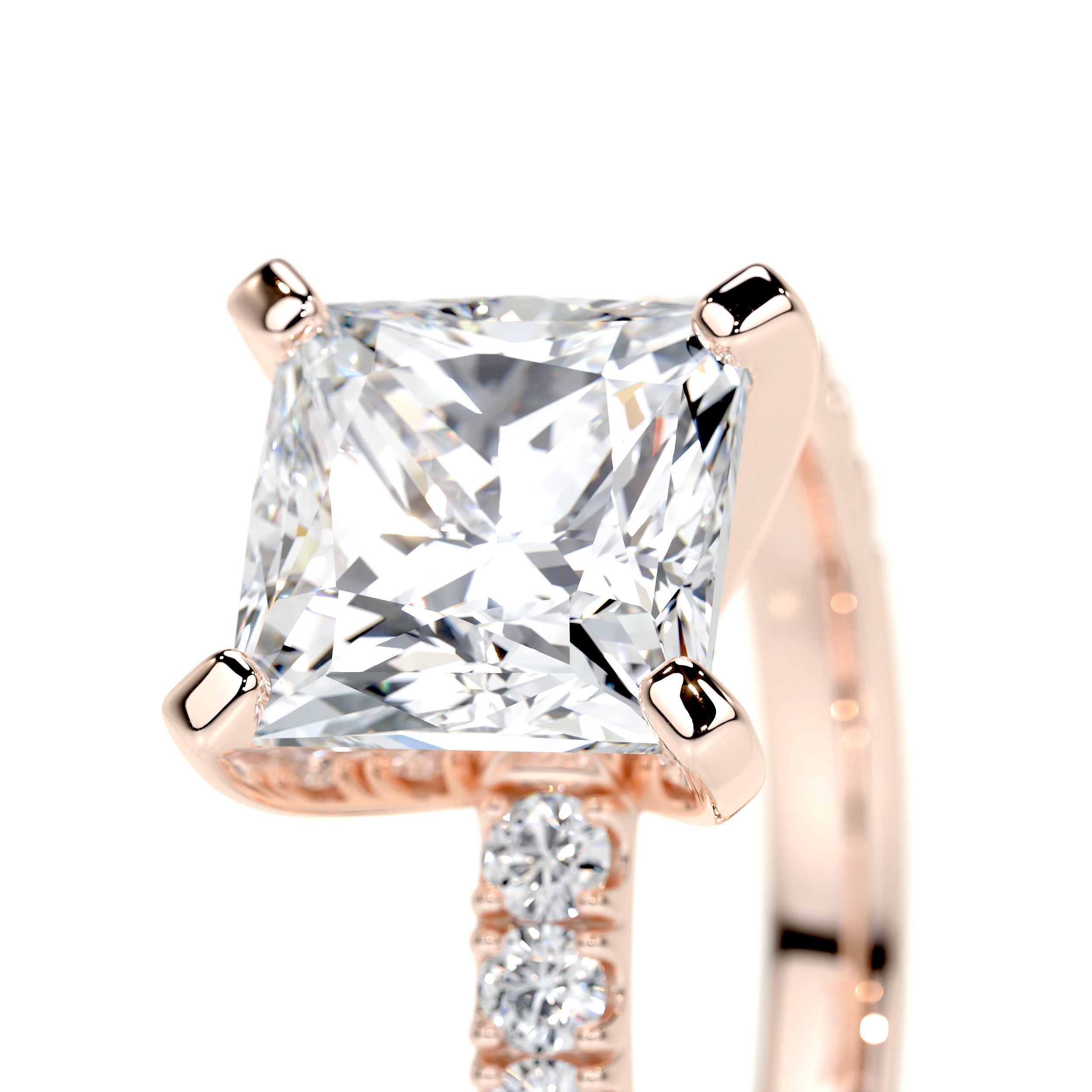 Blair Lab Grown Diamond Ring   (2.5 Carat) -14K Rose Gold