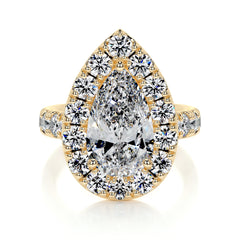 Maya Lab Grown Diamond Ring -18K Yellow Gold