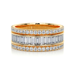 Paige Eternity Wedding Ring (4 Carat) -18K Yellow Gold