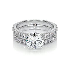 Alison Lab Grown Diamond Bridal Set -14K White Gold