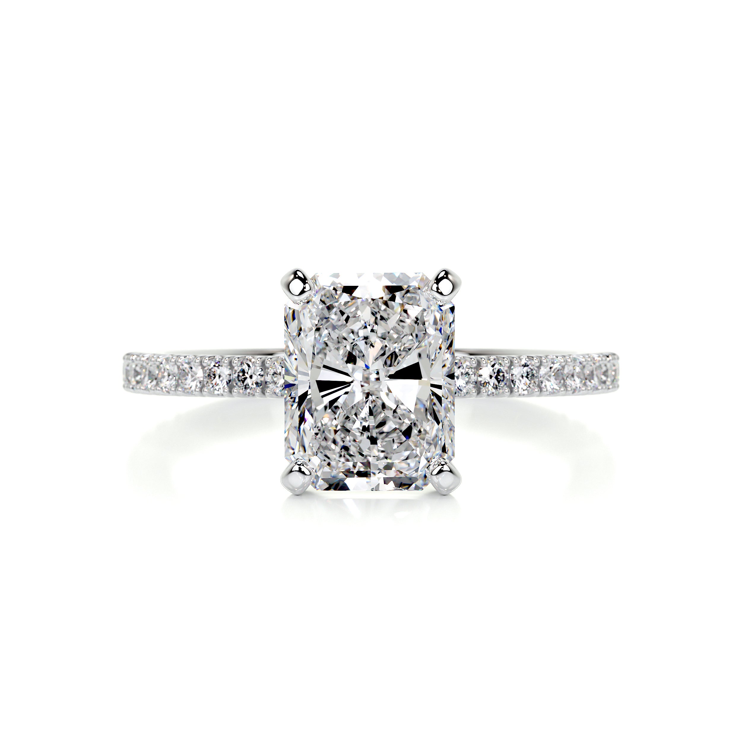 Audrey Diamond Engagement Ring   (2.3 Carat) -Platinum