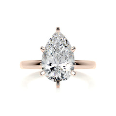 Adaline Diamond Engagement Ring -14K Rose Gold