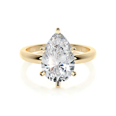 Adaline Lab Grown Diamond Ring -18K Yellow Gold