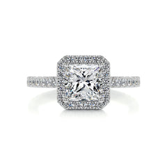 Selena Diamond Engagement Ring -14K White Gold