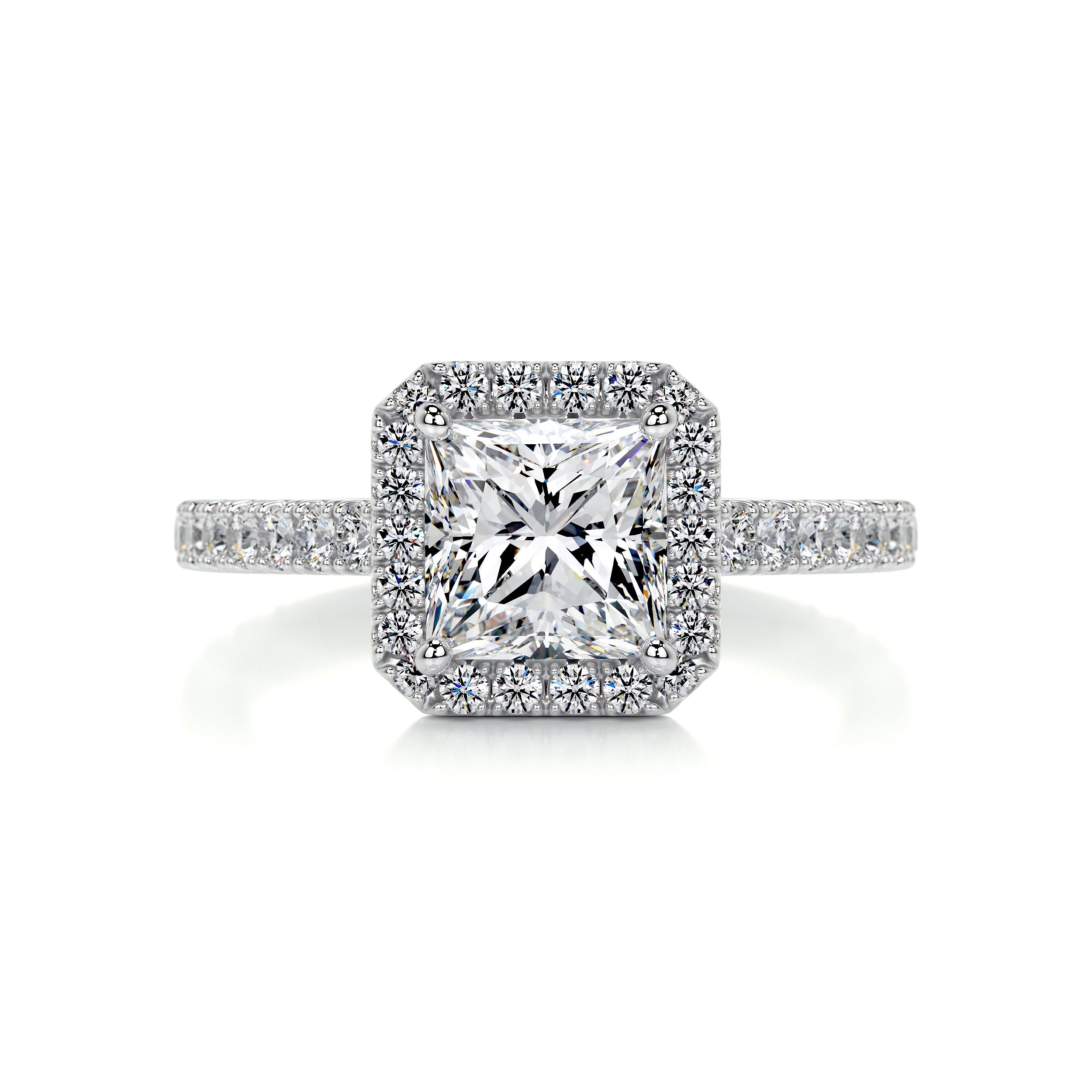 Selena Diamond Engagement Ring   (1.5 Carat) -Platinum
