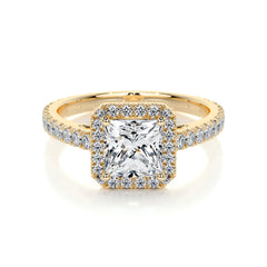 Selena Lab Grown Diamond Ring -18K Yellow Gold