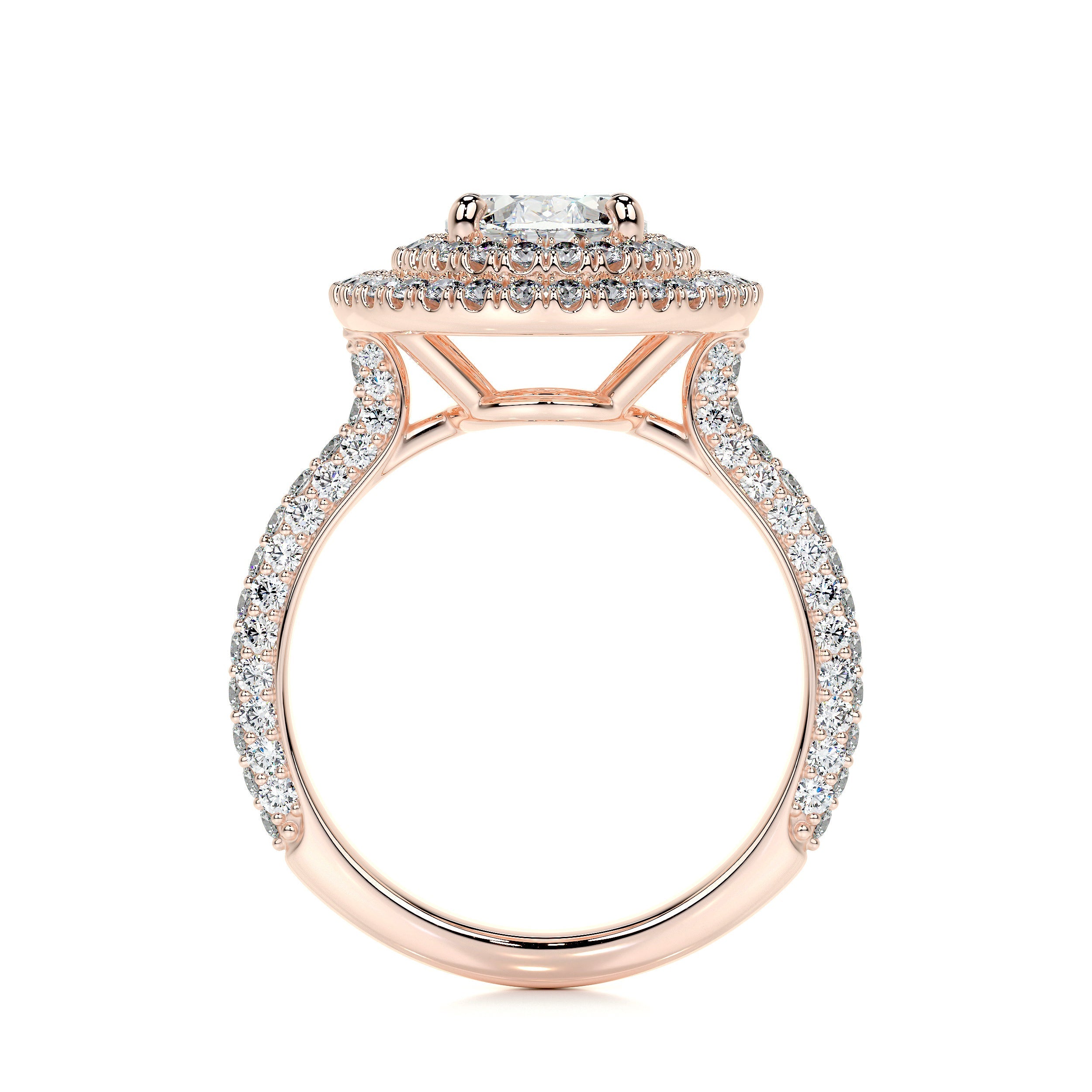 Nora Lab Grown Diamond Ring   (2.35 Carat) -14K Rose Gold