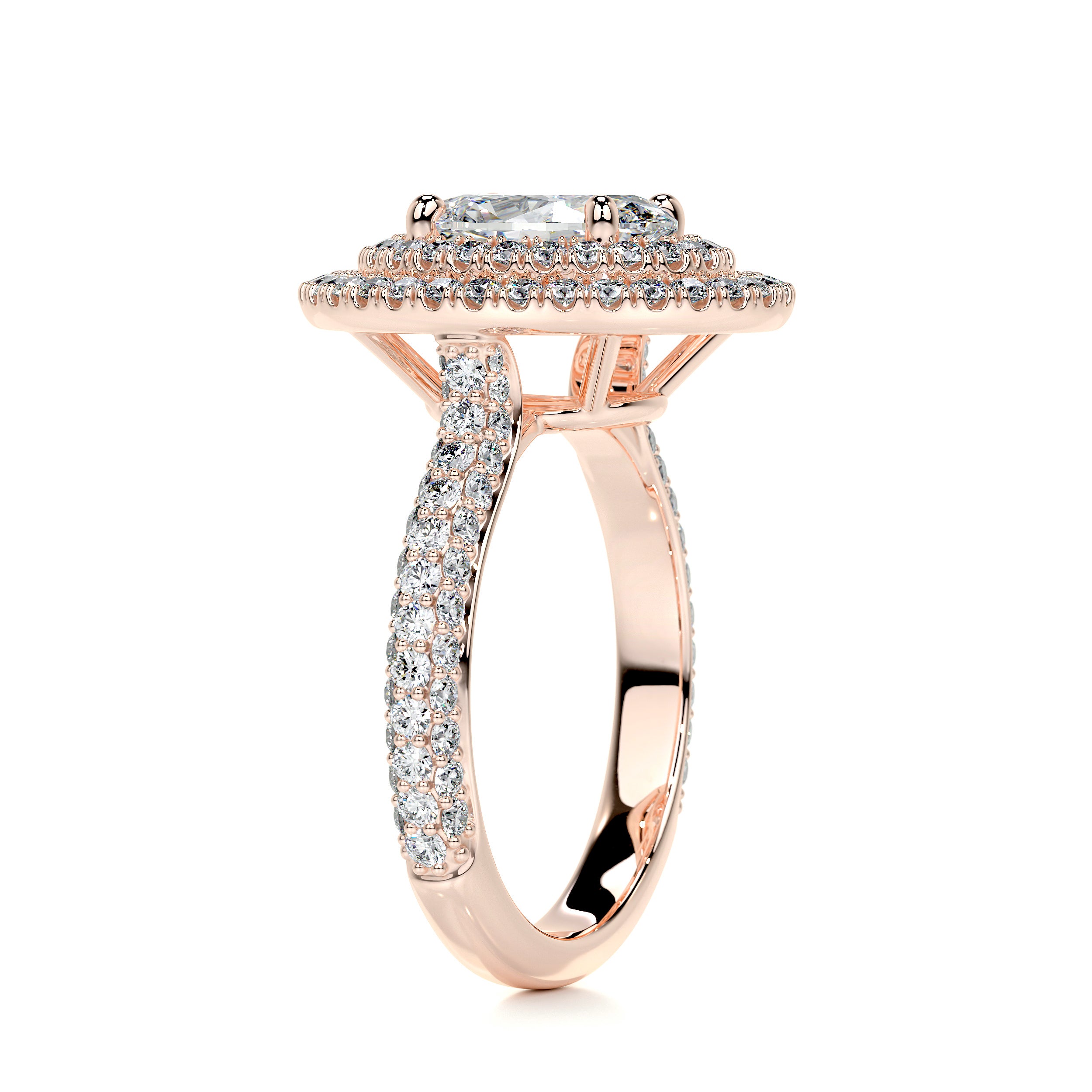 Nora Diamond Engagement Ring   (2.35 Carat) -14K Rose Gold