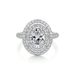 Nora Lab Grown Diamond Ring -18K White Gold