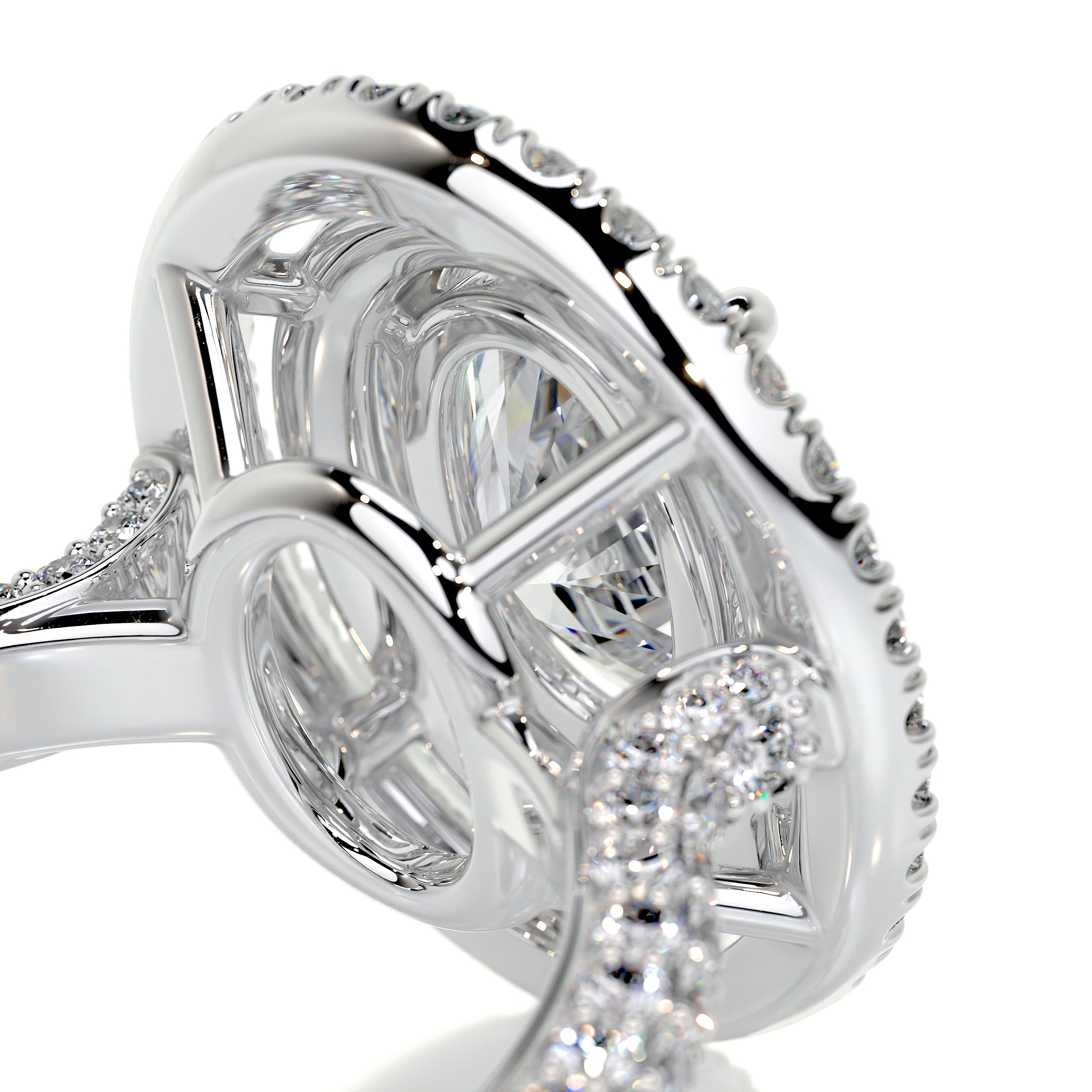 Nora Diamond Engagement Ring -Platinum