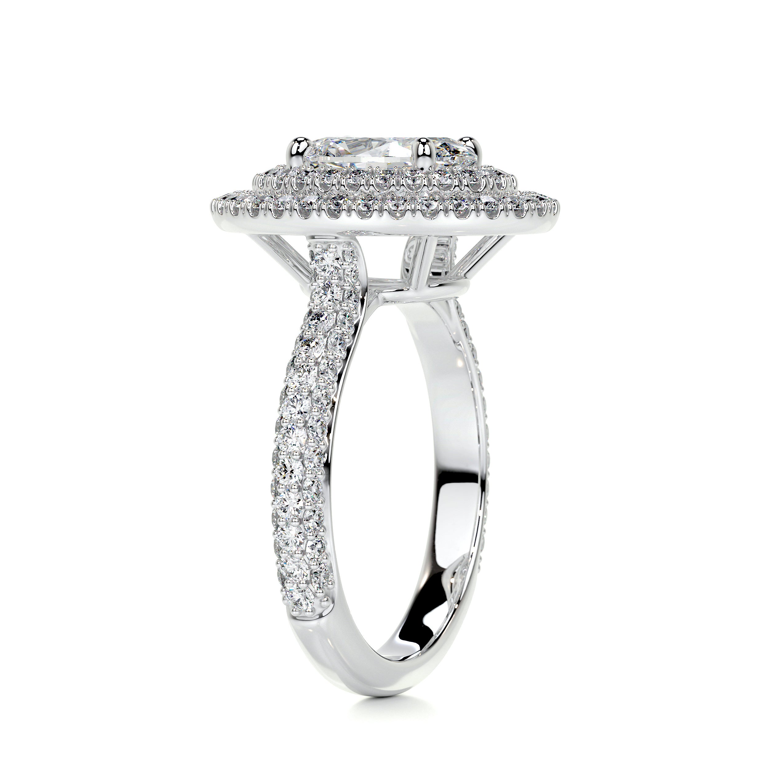 Nora Diamond Engagement Ring   (2.35 Carat) -14K White Gold