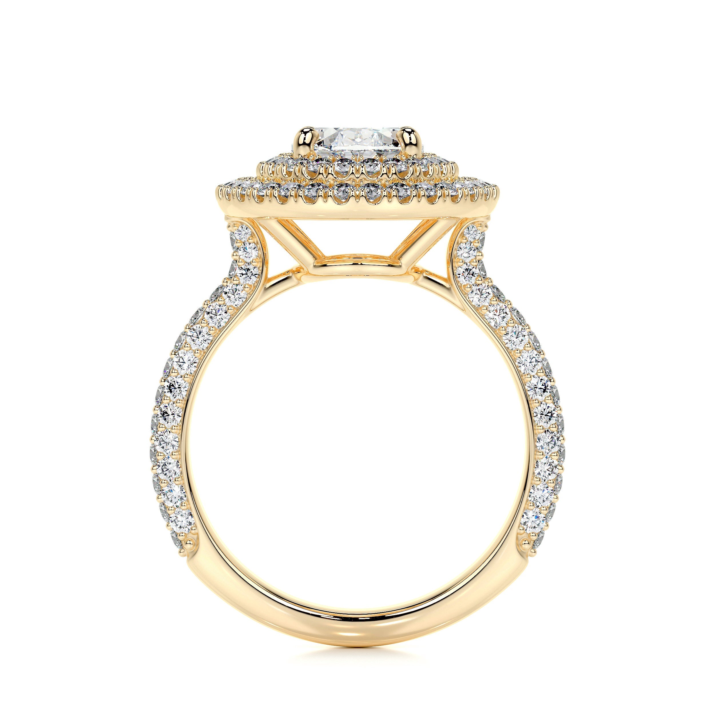 Nora Lab Grown Diamond Ring   (2.35 Carat) -18K Yellow Gold
