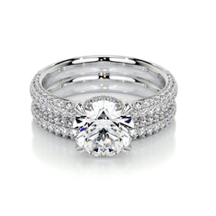 Helena Lab Grown Diamond Bridal Set -Platinum