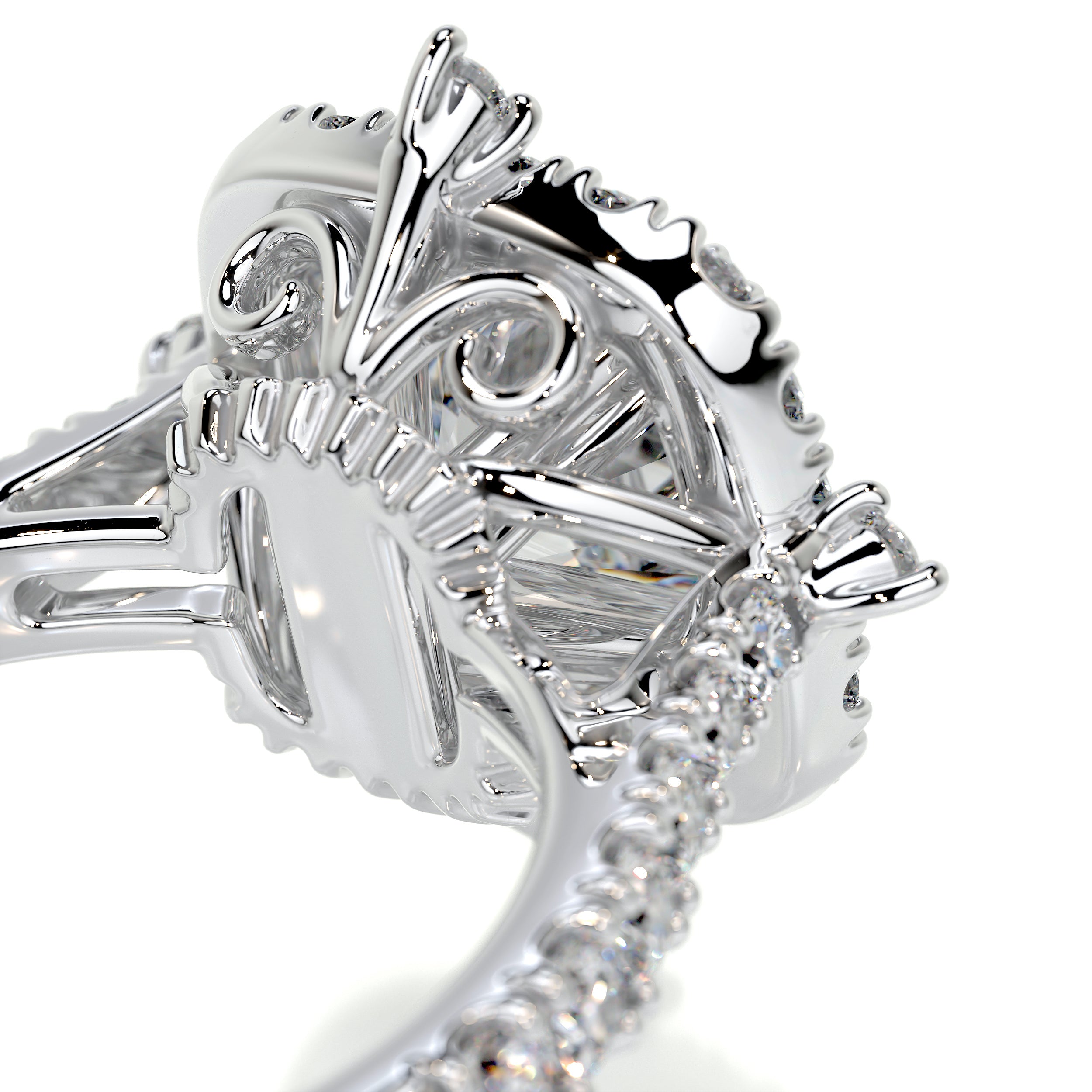 Francesca Diamond Engagement Ring -Platinum