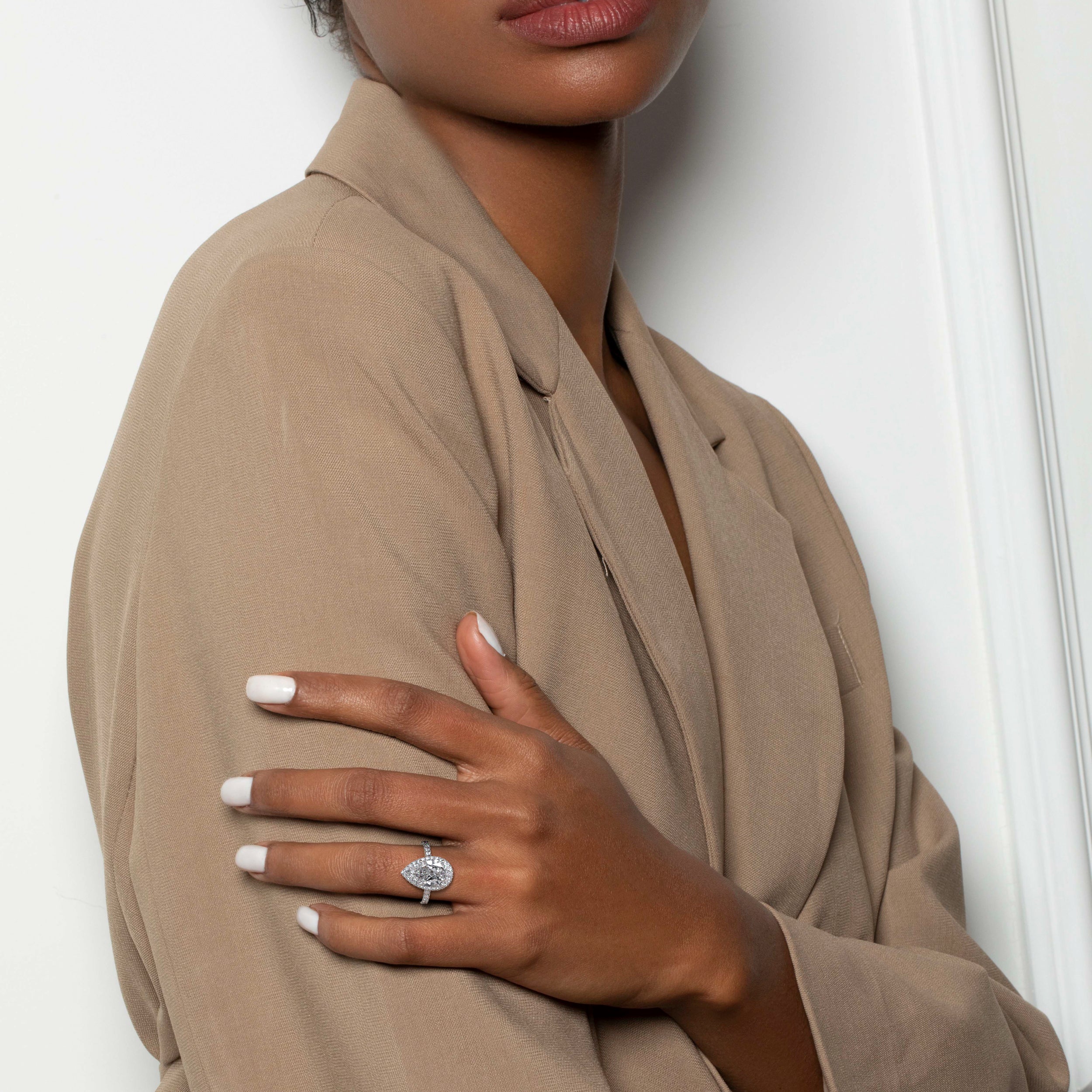 Sophia Diamond Engagement Ring, Halo, 3 Carat, 18K White Gold – Best  Brilliance
